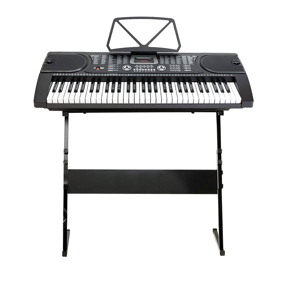 LumiKeys™ 61-Key Verlichte Synthesizer – Met Ritmes, Stemopname & Muziekmodi