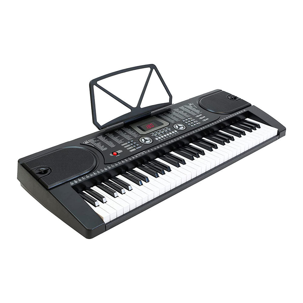 LumiKeys™ 61-Key Verlichte Synthesizer – Met Ritmes, Stemopname & Muziekmodi