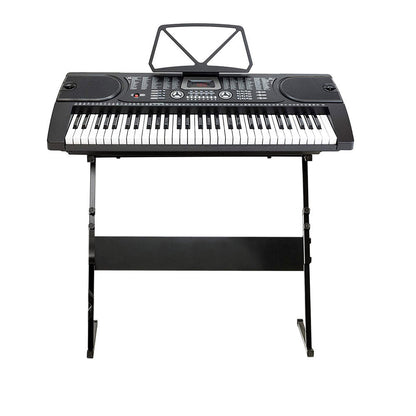LumiKeys™ 61-Key Verlichte Synthesizer – Met Ritmes, Stemopname & Muziekmodi