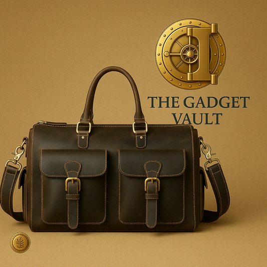 Crazy Horse Lederen Handtas – Vintage Square Elegance | Premium Eerste Lagen Leder